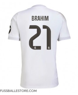 Günstige Real Madrid Brahim Diaz #21 Heimtrikot 2025-26 Kurzarm